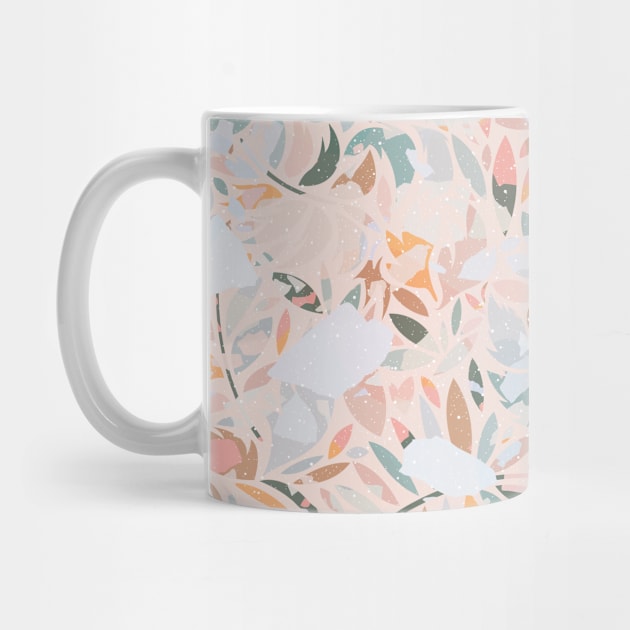 Vintage Abstract Plants / Pastel Leaves by matise